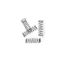 0.8x8x50mm 0.6x6x50mm Steel Compression Spring 50mm 2 Inch Display Galvanized